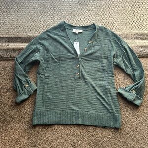 NWT LOFT V-neck sweater